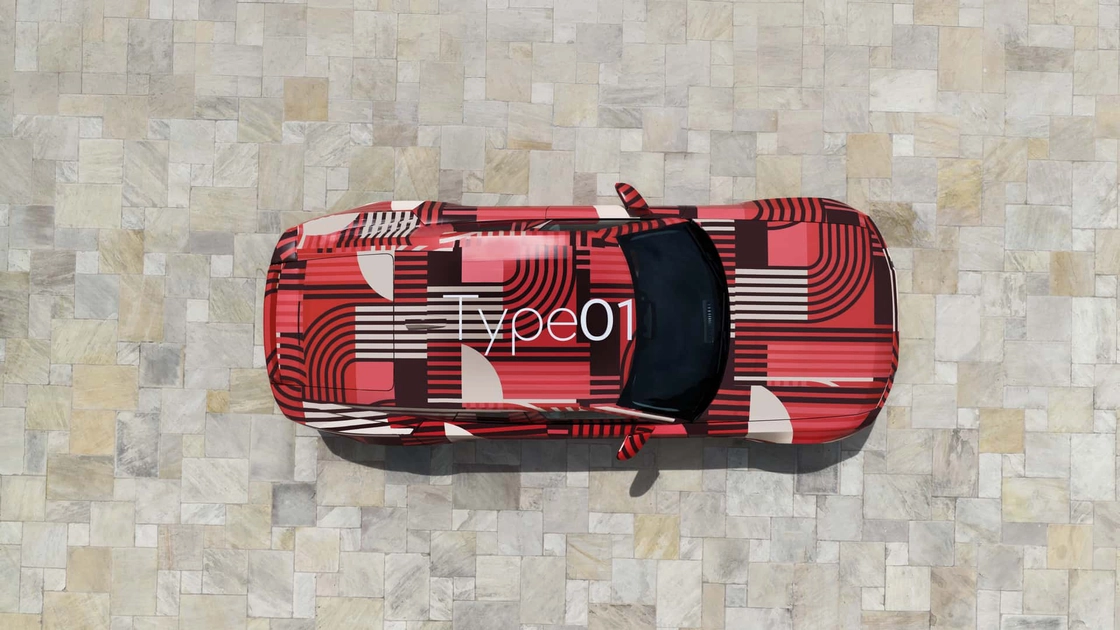 Інтер'єр нового електричного Jaguar Type 01