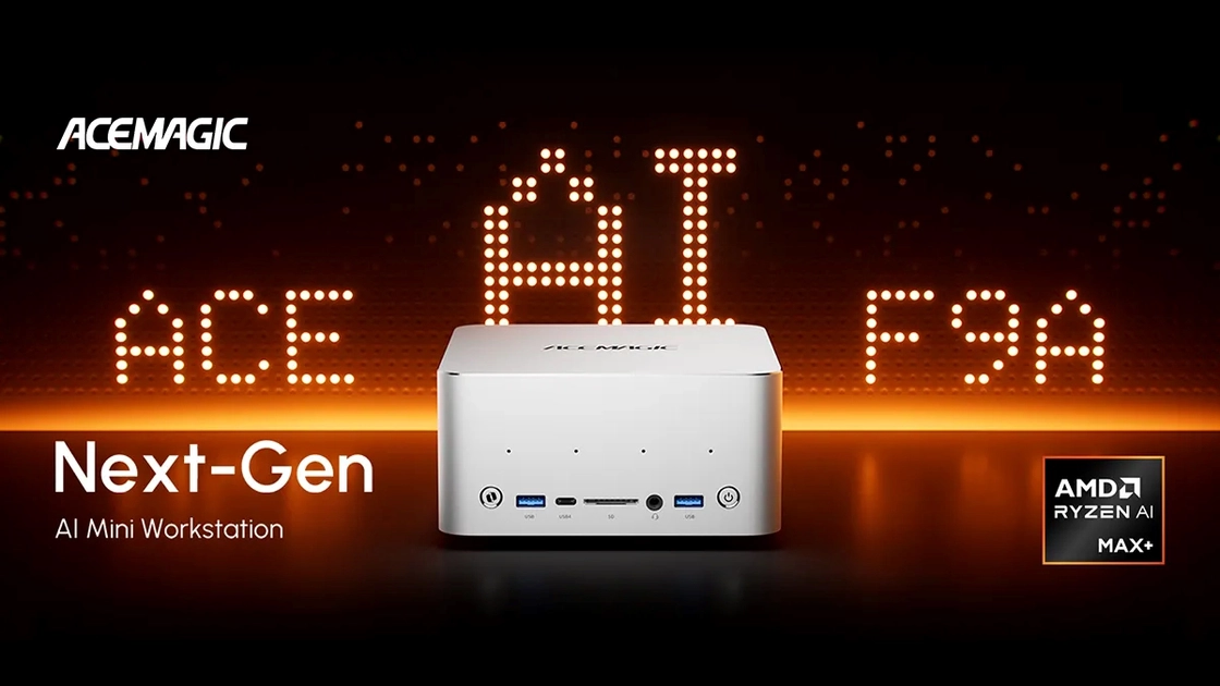 Acemagic F9A mini workstation. Illustration: Acemagic