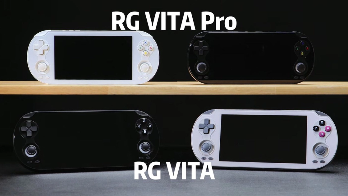 Les RG Vita et RG Vita Pro d'Anbernic : Retour aux sources des consoles de jeux rétro