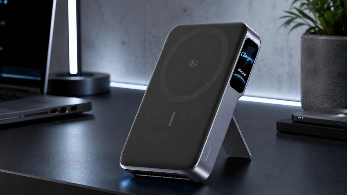 Рендер Anker MagGo Power Bank 2 Pro з бази WPC