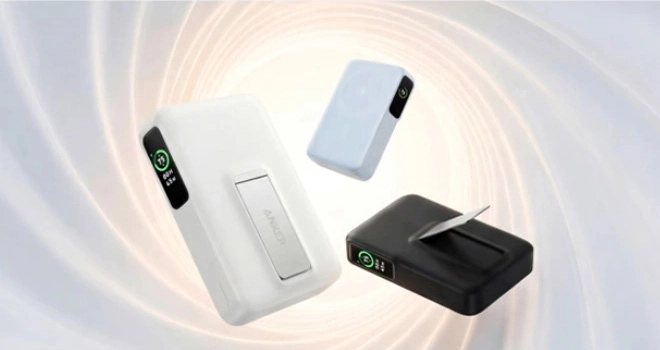 Магнитный павербанк Anker с экраном