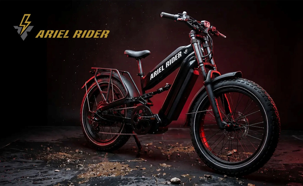 Електровелосипед Ariel Rider Mudd 72V у профіль