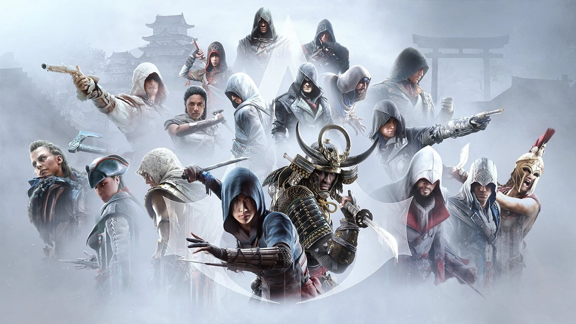 Captivating evolution of Assassin's Creed heroes in one collage