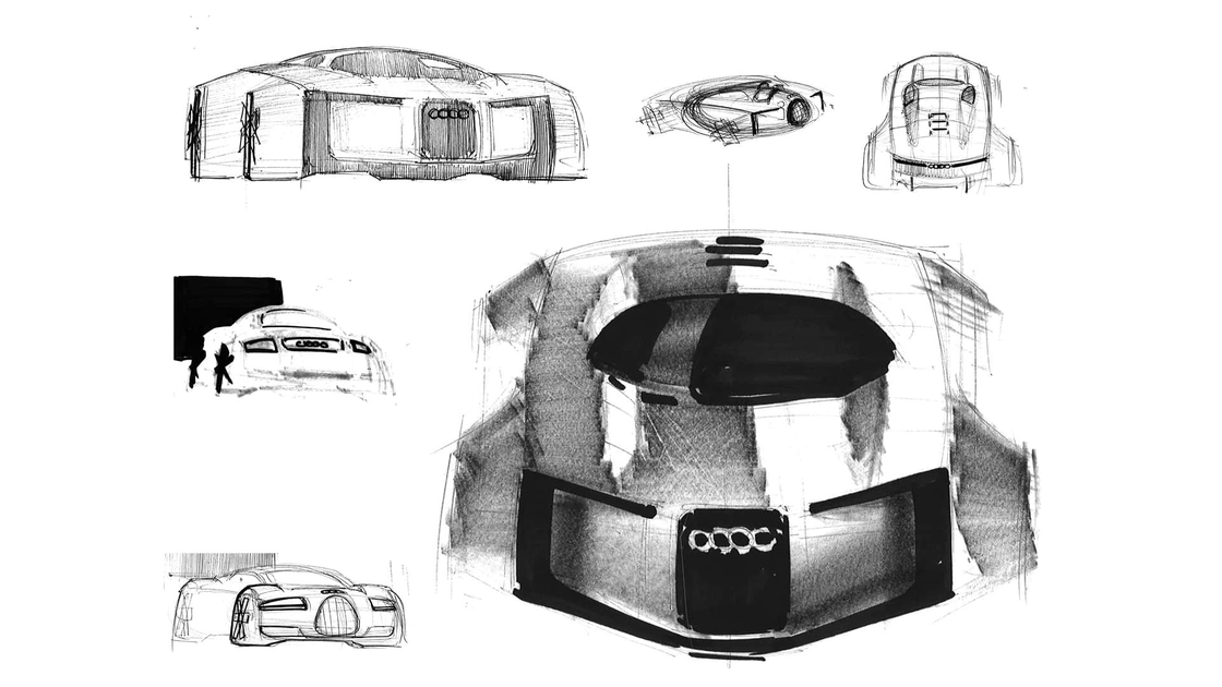 Футуристичний дизайн концепту Audi Concept C