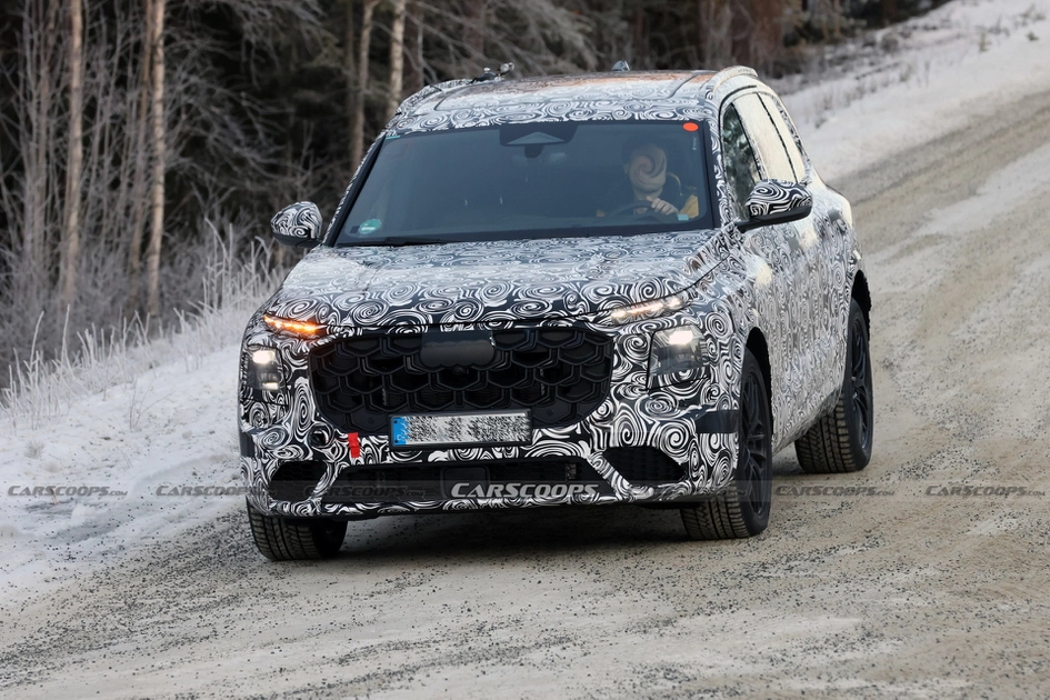 Прототип нового Audi SQ7 на дорожніх тестах