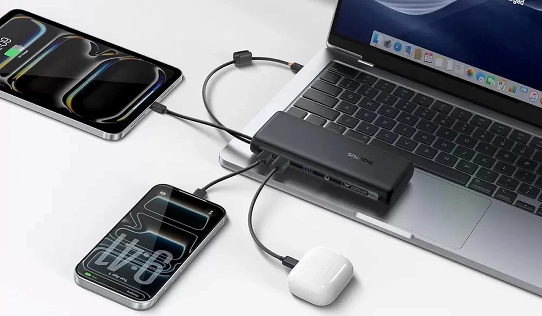 Павербанк Baseus з цифровим дисплеєм