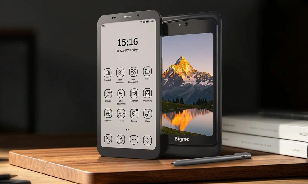 Смартфон Bigme Hibreak Dual 2 з двома екранами