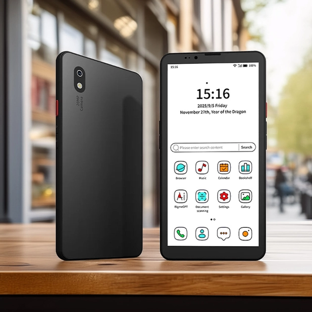 Смартфон Bigme Hibreak с цветным экраном