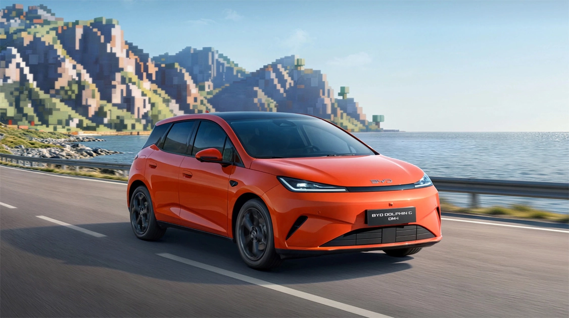 Новий гібридний хетчбек BYD Dolphin G для європейського ринку