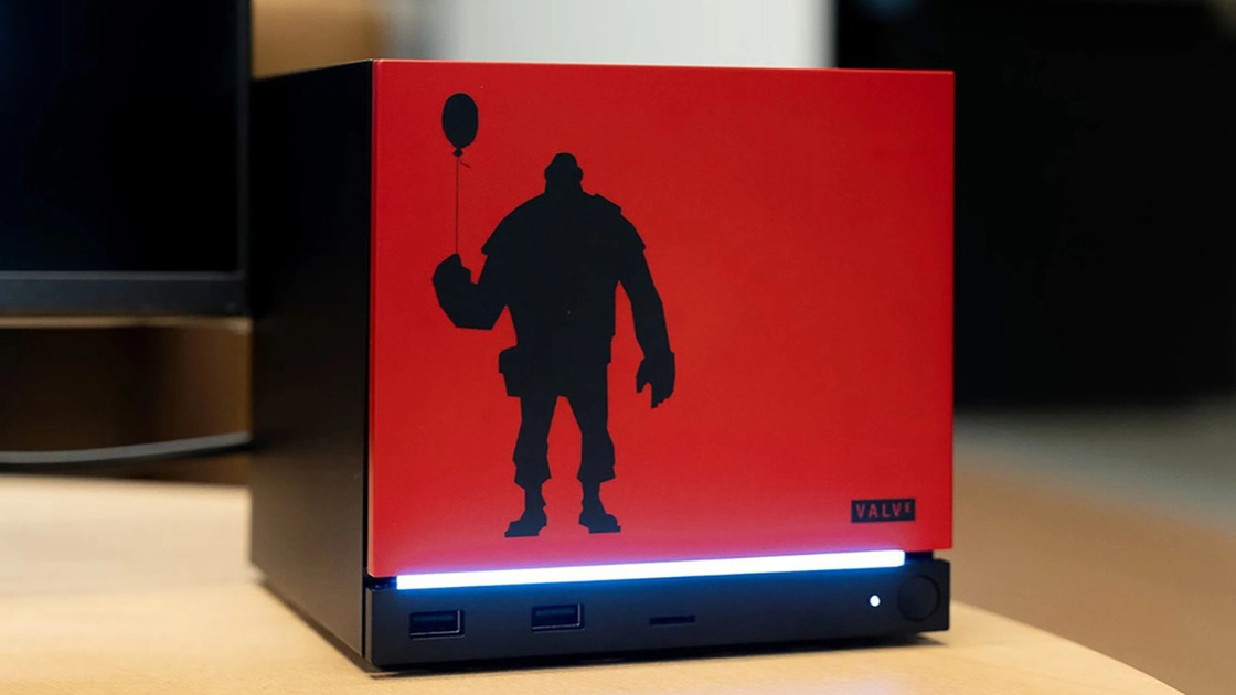 Steam Machine 512GB with bundled Steam Controller — the bundle scalpers are listing on eBay for up to $3,200.