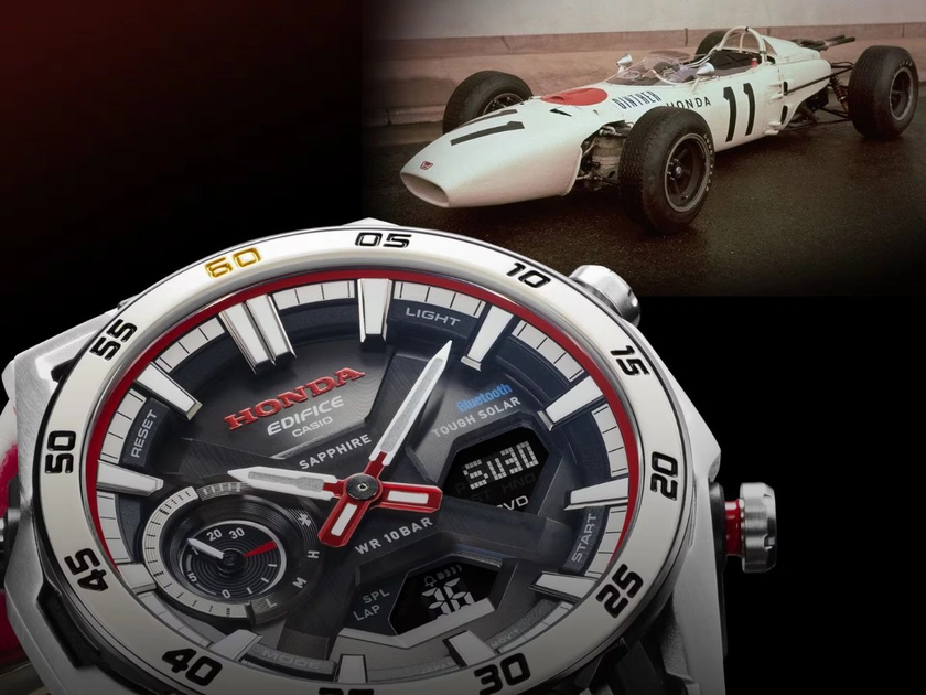 Ultra-modern: Casio Edifice watches join with Honda to create the innovative Sospensione model