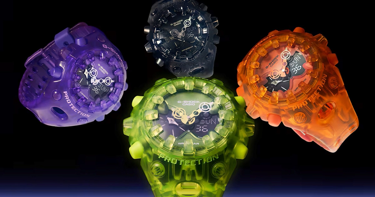 Casio présente les innovants G-SHOCK GAV01SKE dans l'esprit Y2K – évolution du design!