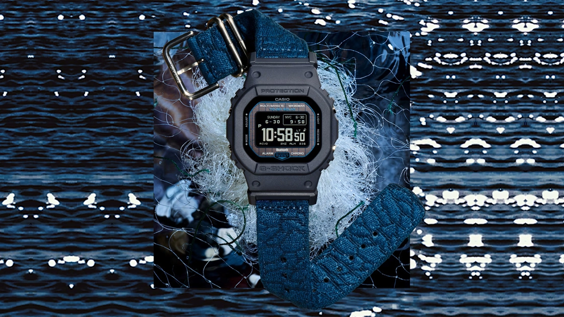 Новий годинник Casio G-Shock синього кольору