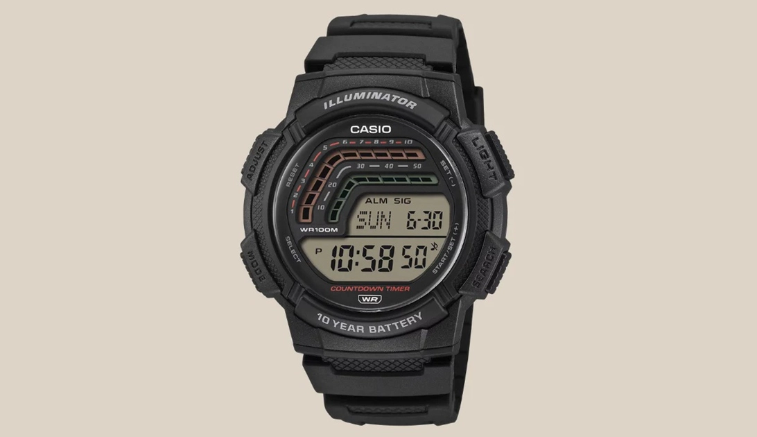 Casio WS1800: New arrival on the watch market with extended features