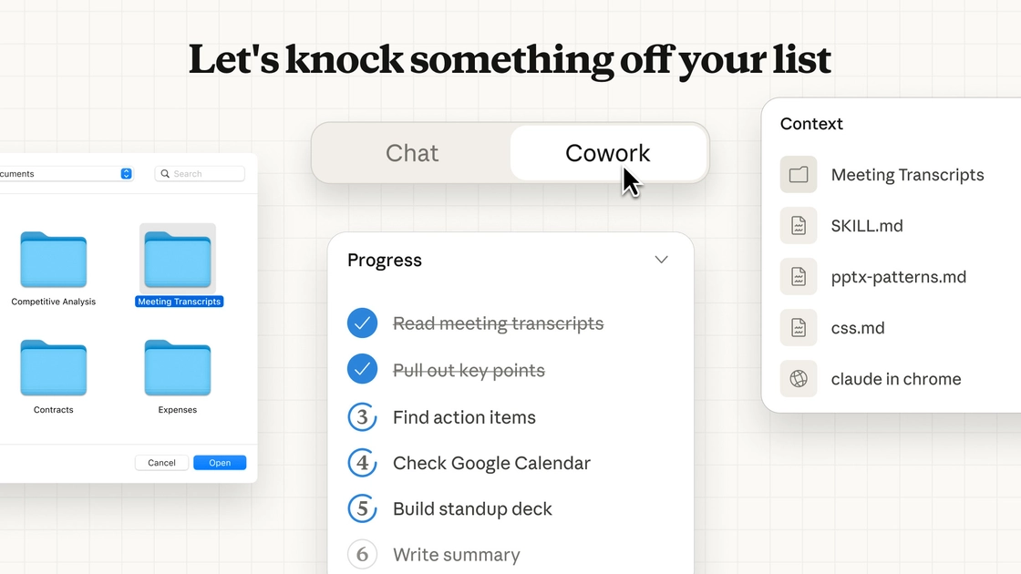 Anthropic Introduces Claude Cowork: An Assistant That Handles Multiple Tasks Simultaneously