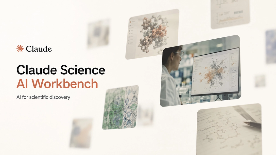 Інтерфейс платформи Claude Science для аналізу даних