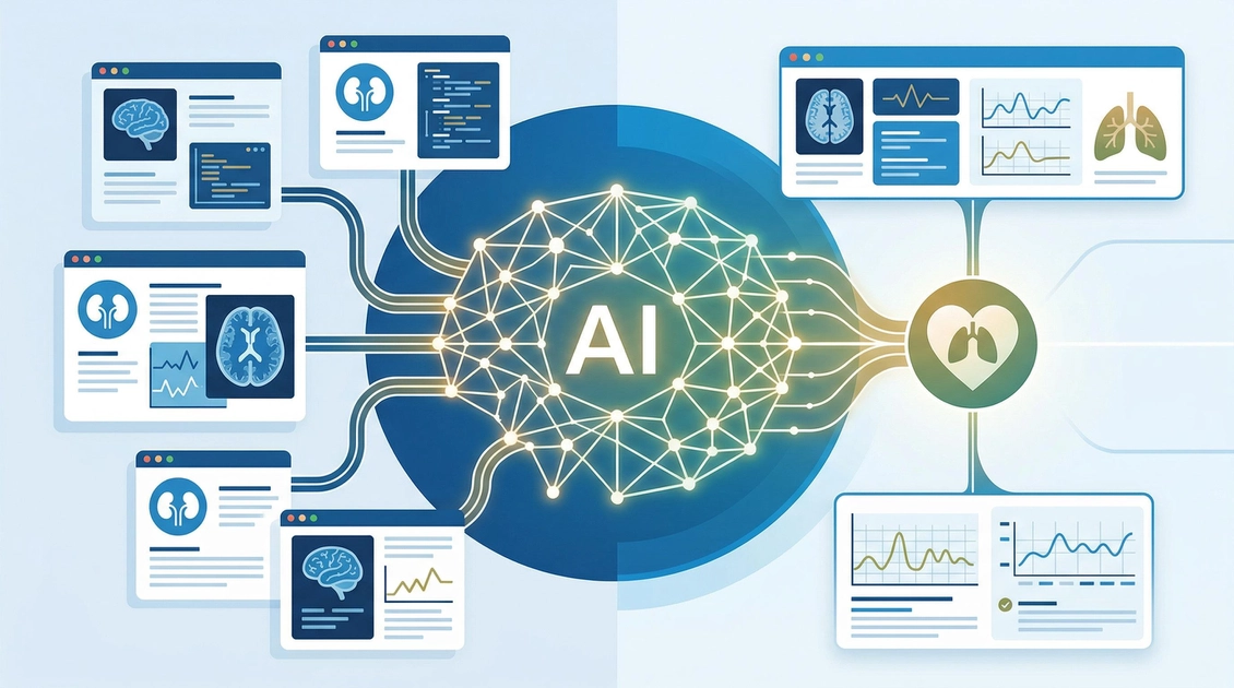 Штучний інтелект аналізує медичні дані