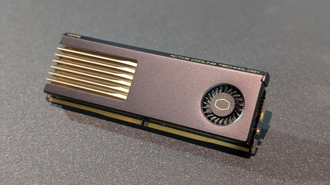 Когда радиаторов мало: Cooler Master и G.Skill выпустили оперативную память с вентилятором