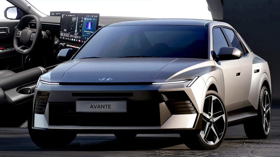 Новий седан Hyundai Elantra 2026