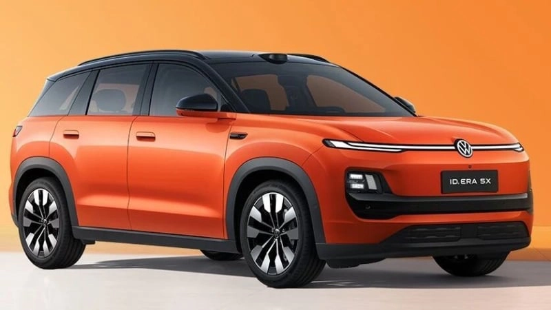 Электрический кроссовер Volkswagen ID. Era 5X на презентации