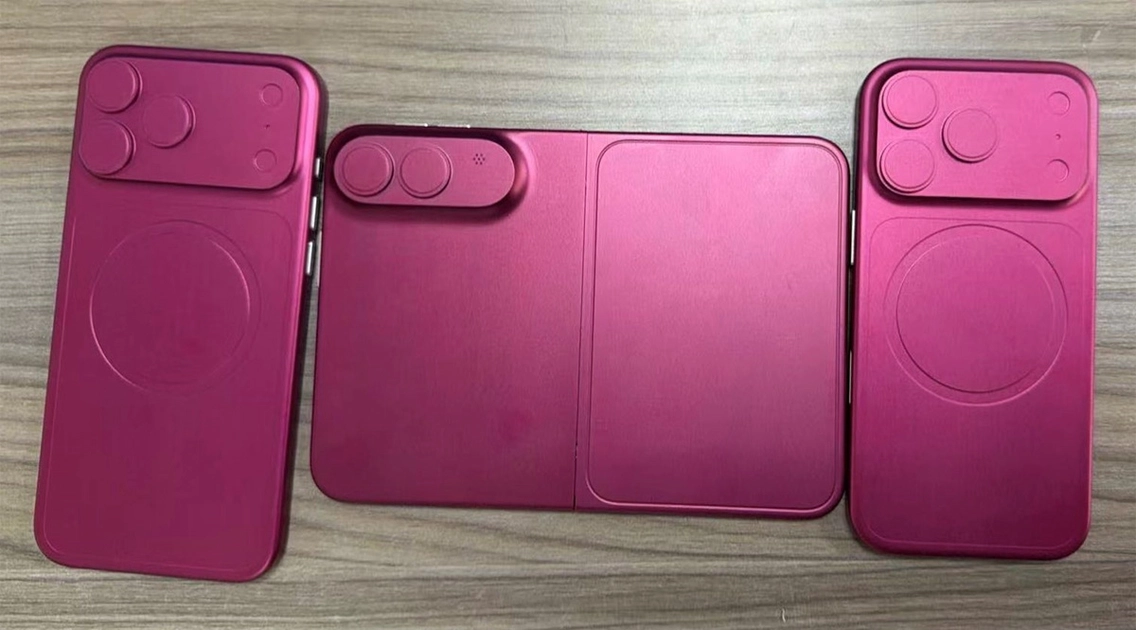 Макети iPhone Fold та iPhone 18 Pro