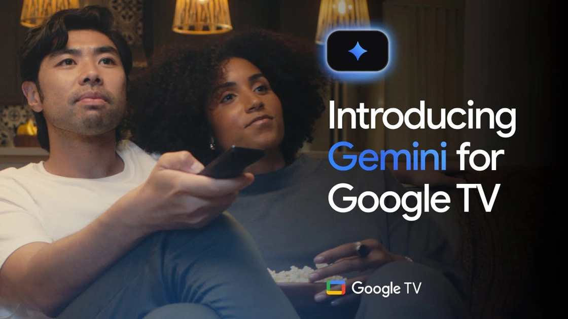 Інтерфейс ШІ Gemini на телевізорі TCL