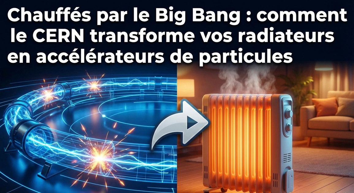 Le CERN : Quand la physique des particules chauffe nos foyers