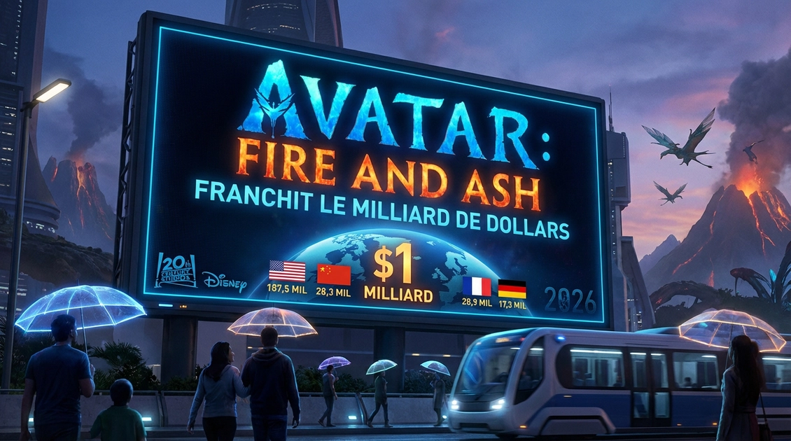 Avatar franchit 1 milliard