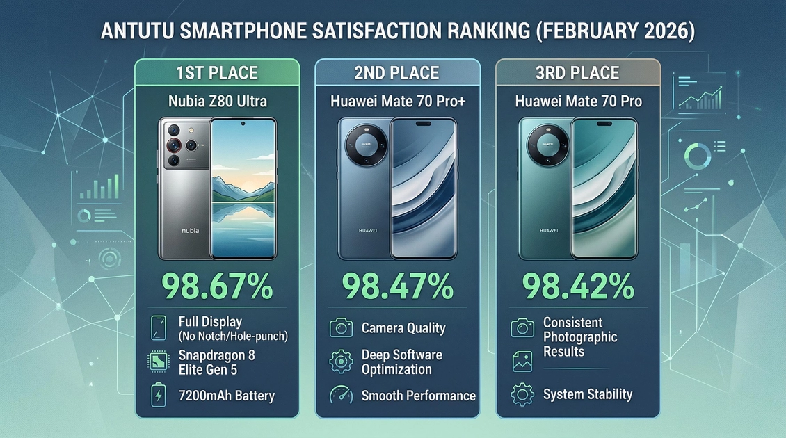 Смартфон Nubia Z80 Ultra з екраном без вирізів