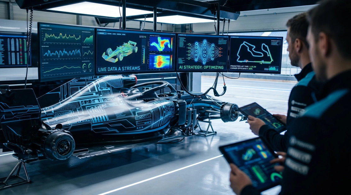 Les équipes F1 s'appuient désormais sur des modèles d'IA pour optimiser chaque décision, de la stratégie aux arrêts aux stands.