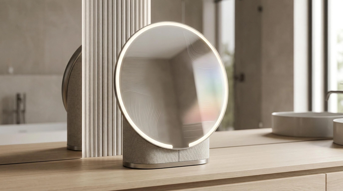 Miroir intelligent SIMETRA au design minimaliste