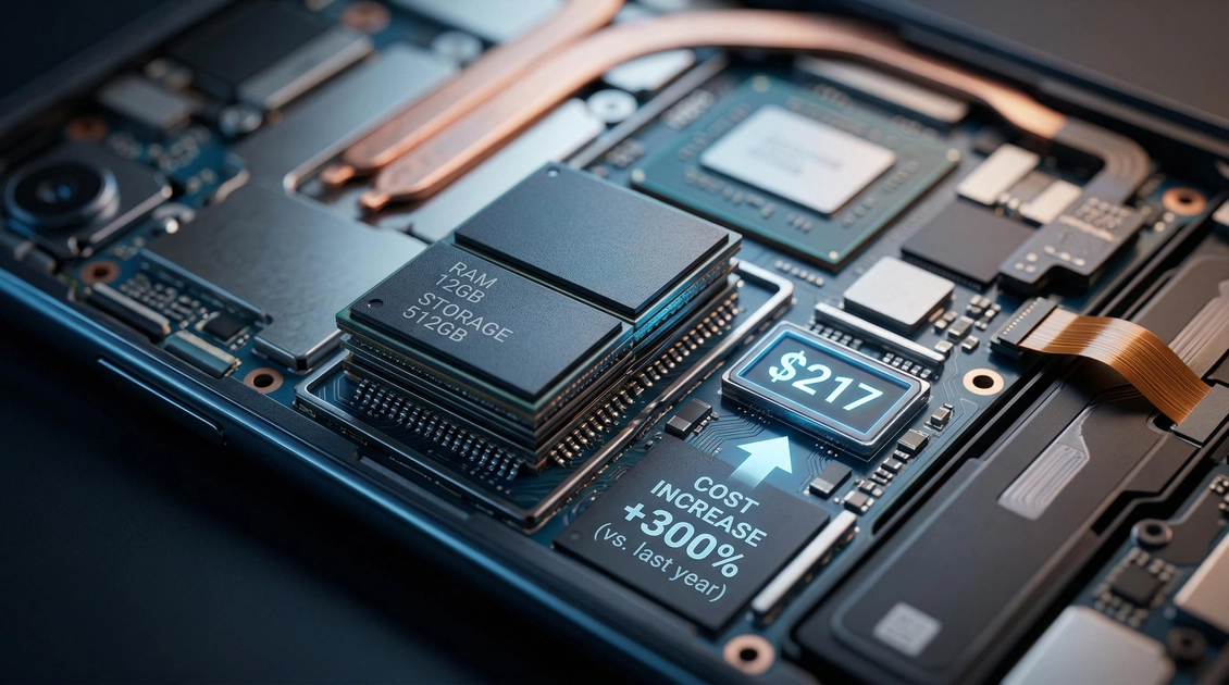 Смартфон Xiaomi на фоні логотипу компанії