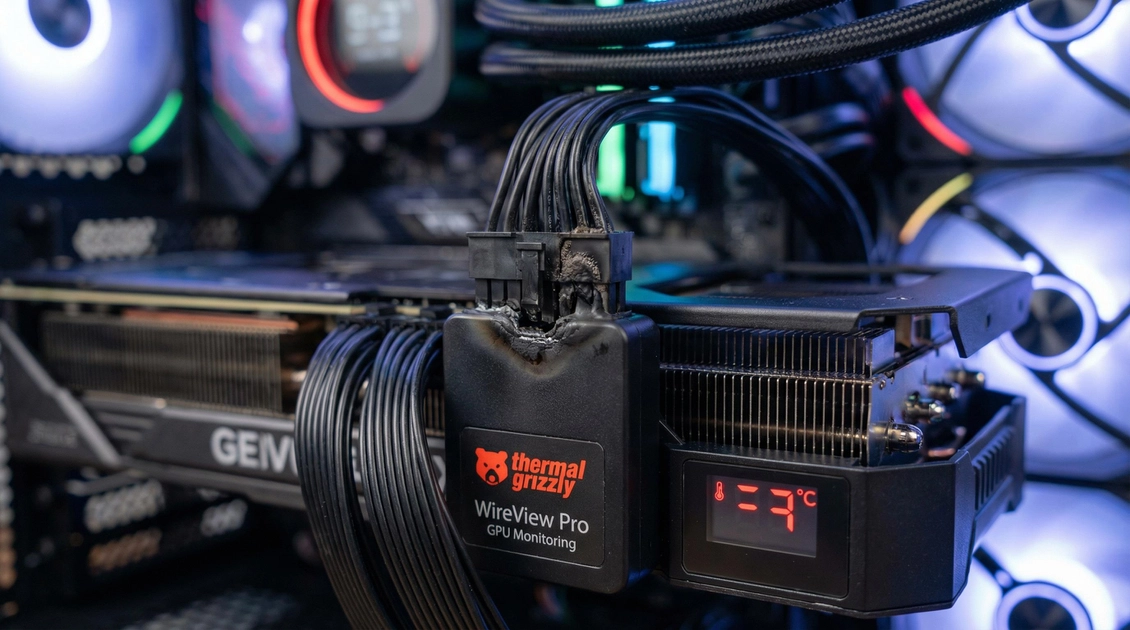 Розплавлений роз’єм живлення відеокарти RTX 5090