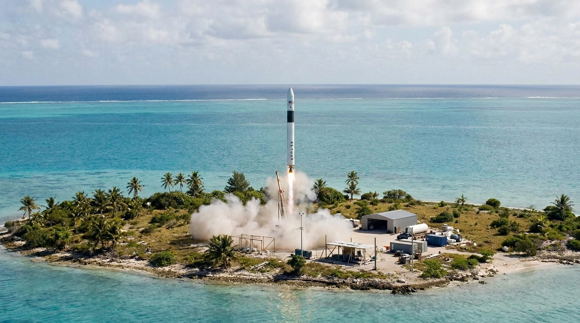 Перший старт ракети Falcon 1 з атола Кваджалейн