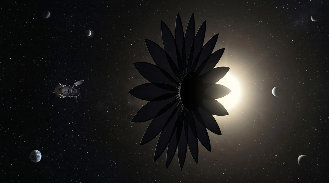 ZeCoat's ultra-thin nanoscale coating for Starshade petal edges. Photo: David Sheikh