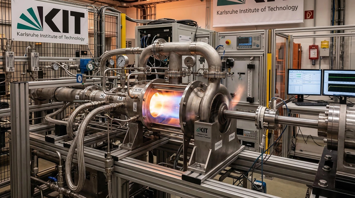 Прототип безкомпресорної водневої турбіни KIT