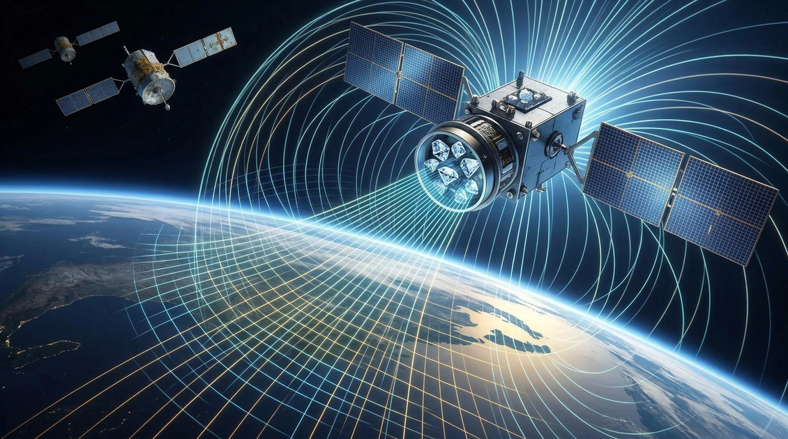 Квантовий магнітометр SBQuantum для космосу