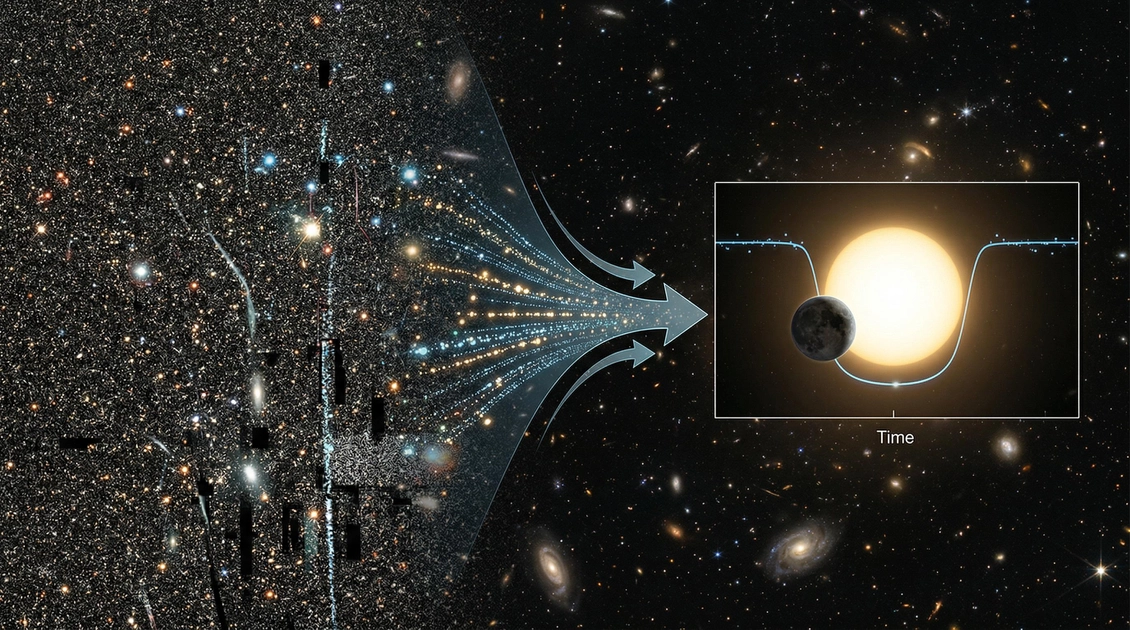 Художнє зображення далекої екзопланети