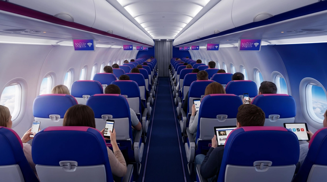 Wizz Air misera sur Starlink dès 2027 — mais le Wi-Fi gratuit a un prix caché