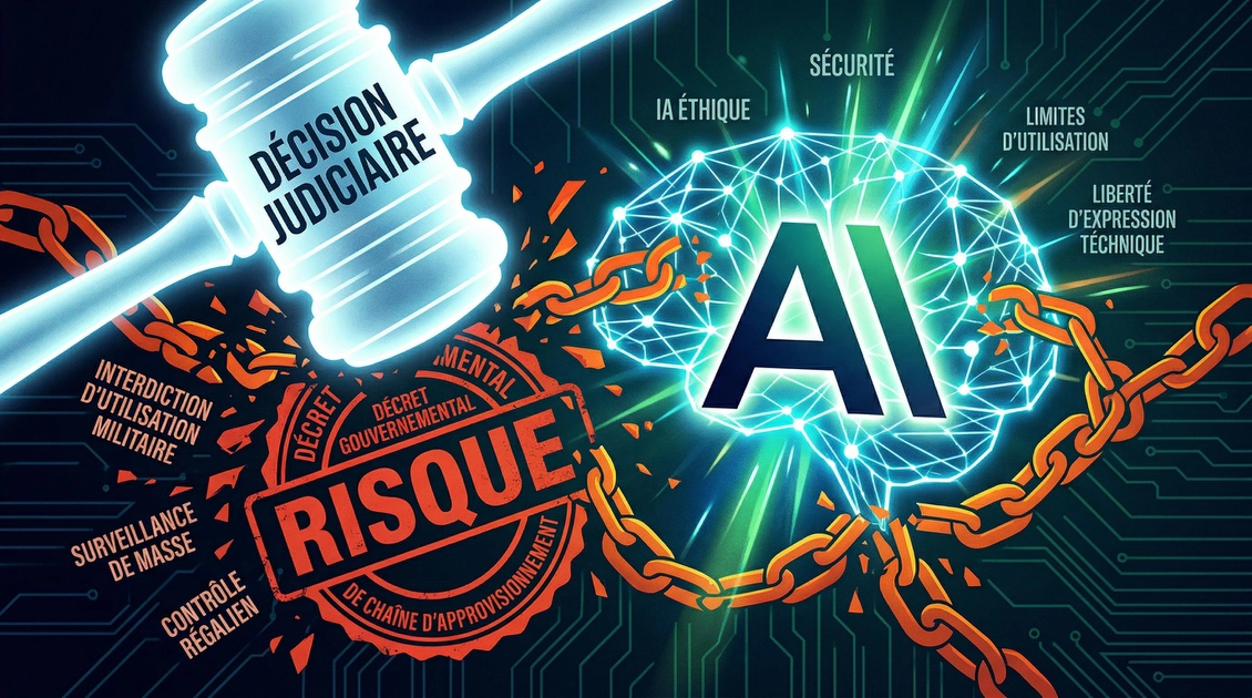 Logo Anthropic devant un tribunal fédéral américain