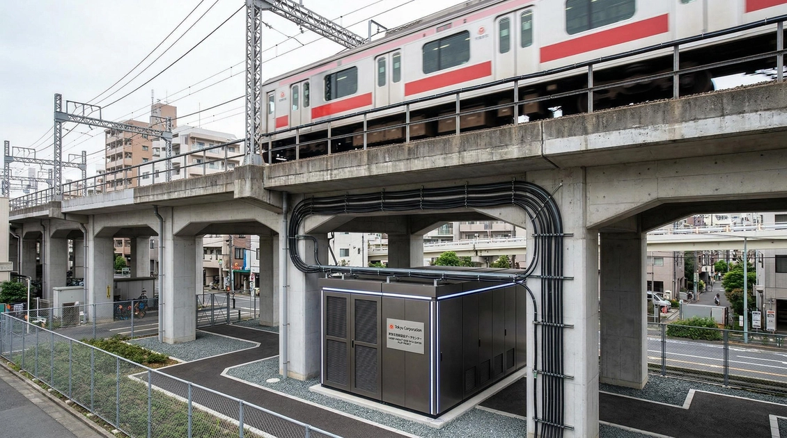 Дата-центр під залізничною естакадою