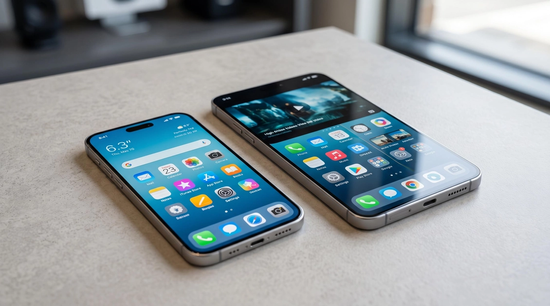 Порівняння розмірів сучасних смартфонів