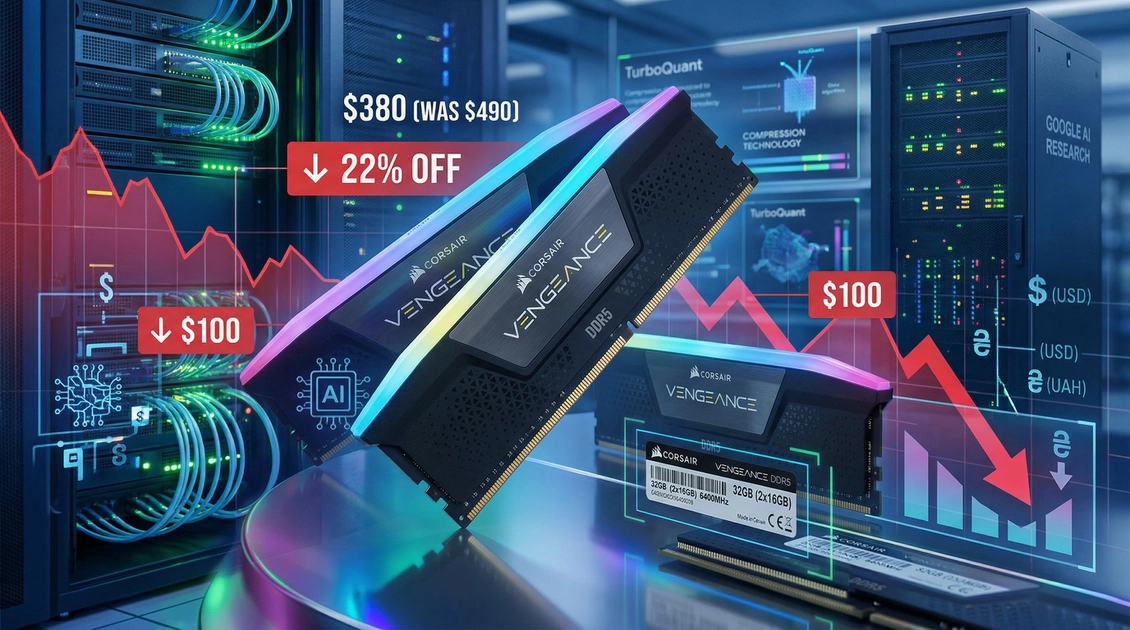 Модулі оперативної пам'яті Corsair Vengeance DDR5