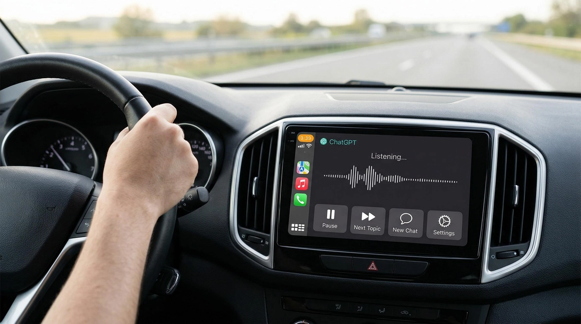 Інтерфейс чат-бота в автомобілі
