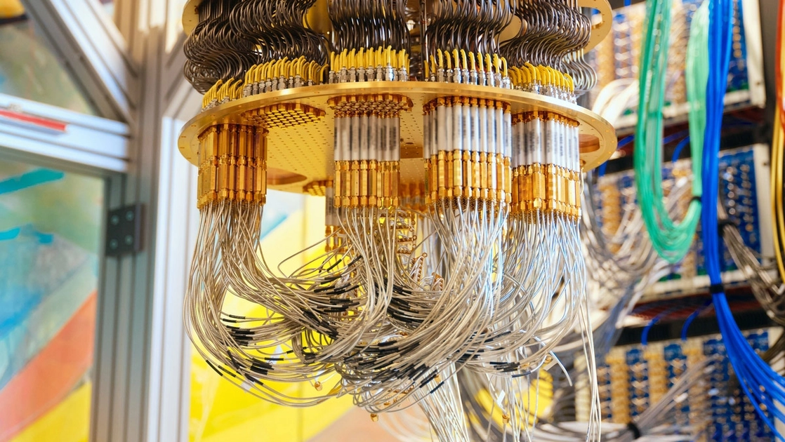 Квантовий процесор Google у лабораторії