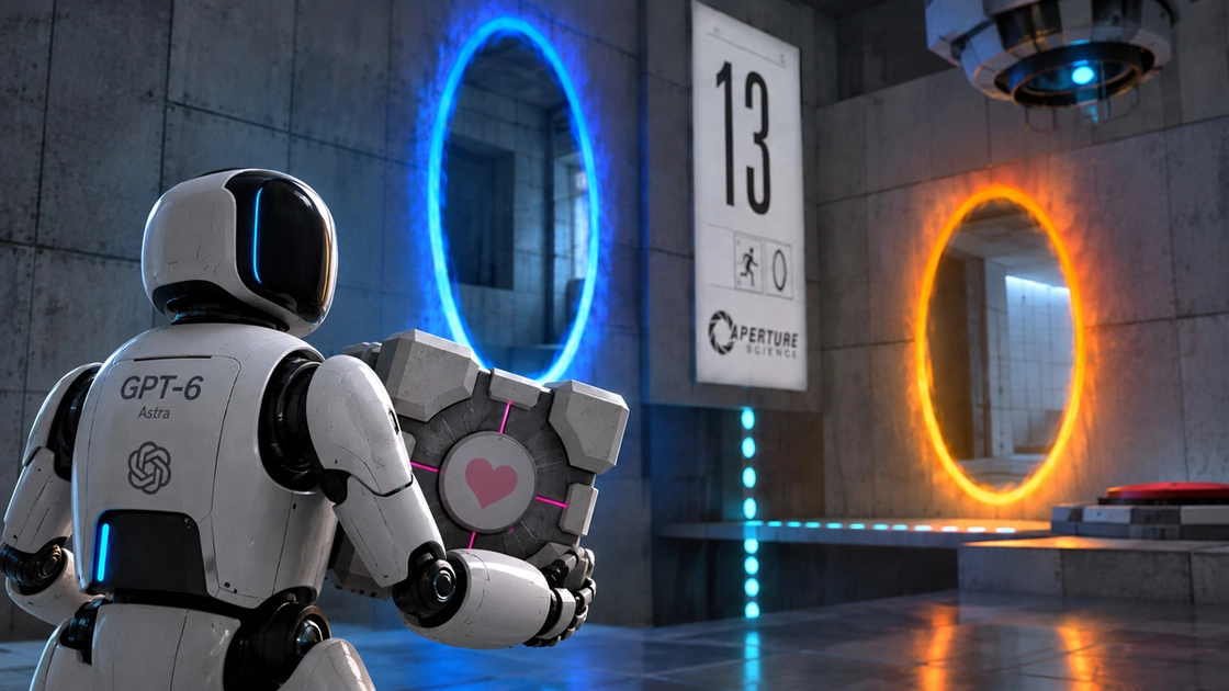 GPT-6 Astra a terminé Portal en autonomie — pour 571 dollars de tokens