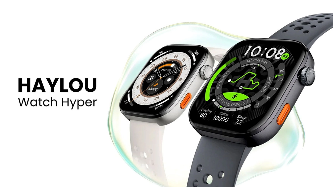 Розумний годинник Haylou Watch Hyper у двох кольорах