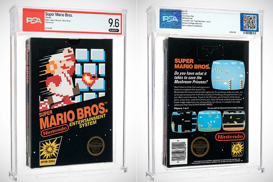 Рідкісна упаковка Super Mario Bros. 1985 року: артефакт з ретро-ери ігор