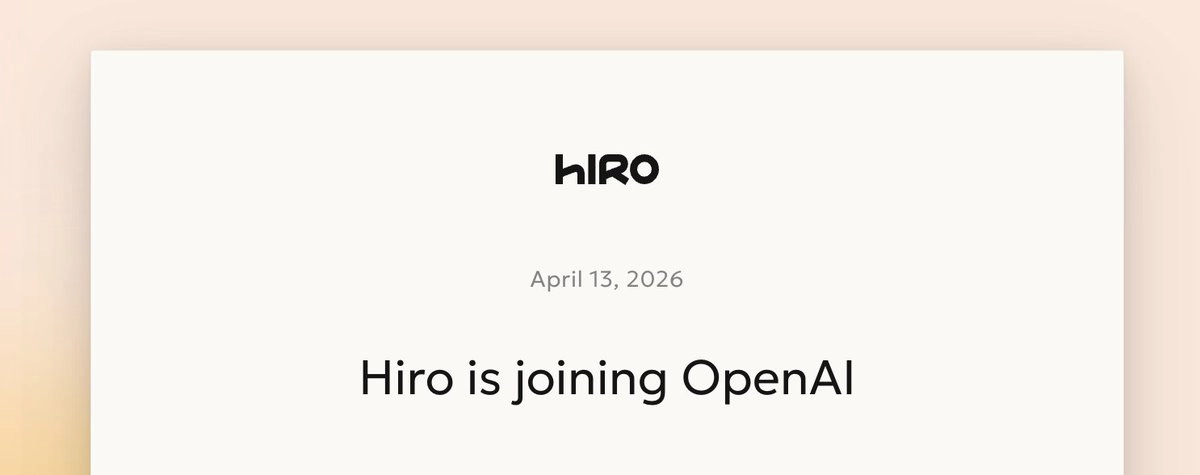 OpenAI expands: the company acquired the startup Hiro Finance