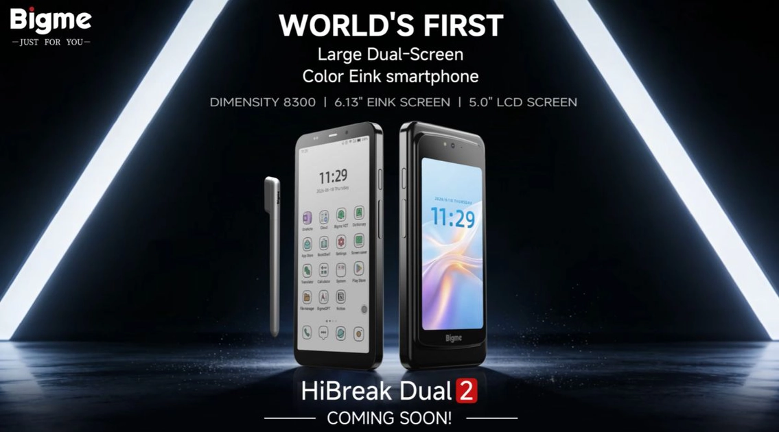 Смартфон HiBreak Dual 2 з двома екранами